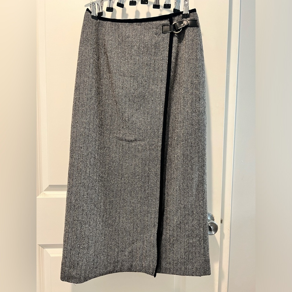 Talbots Petite wool skirt